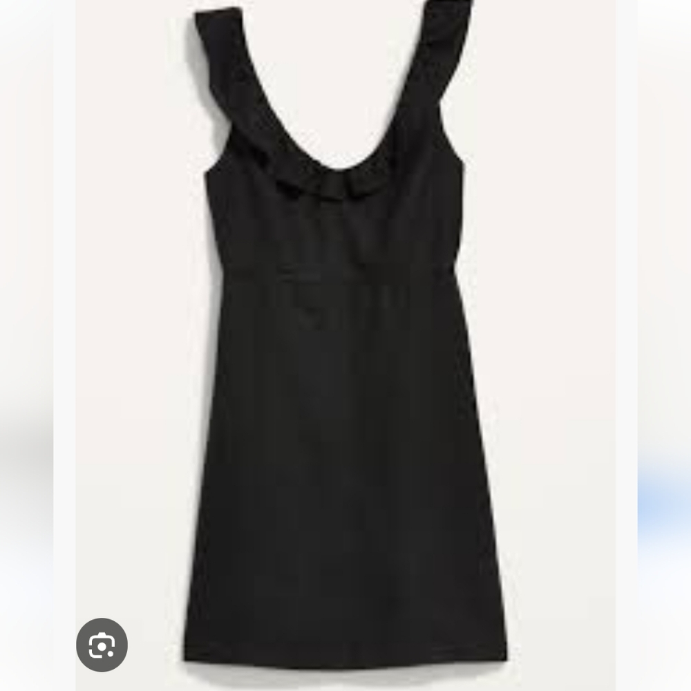 Old Navy Linen Ruffle dress